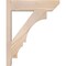 Ekena Millwork Balboa Slat Smooth Outlooker, Douglas Fir, 5 1/2"W x 18"D x 22"H OUT06X18X22BOA06SDF - alternate 4